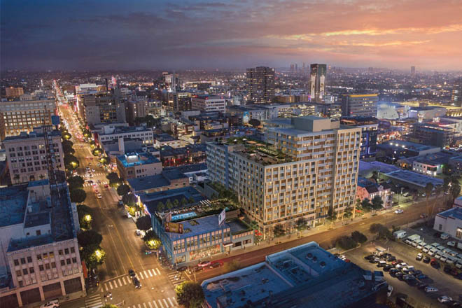 Urbanize LA: City Planning Commission Signs Off on Hollywood-Wilcox Development